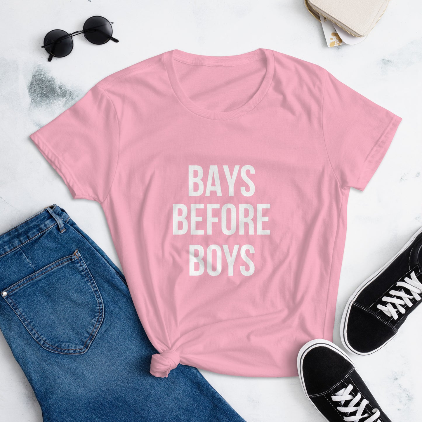 Bays Before Boys Tee