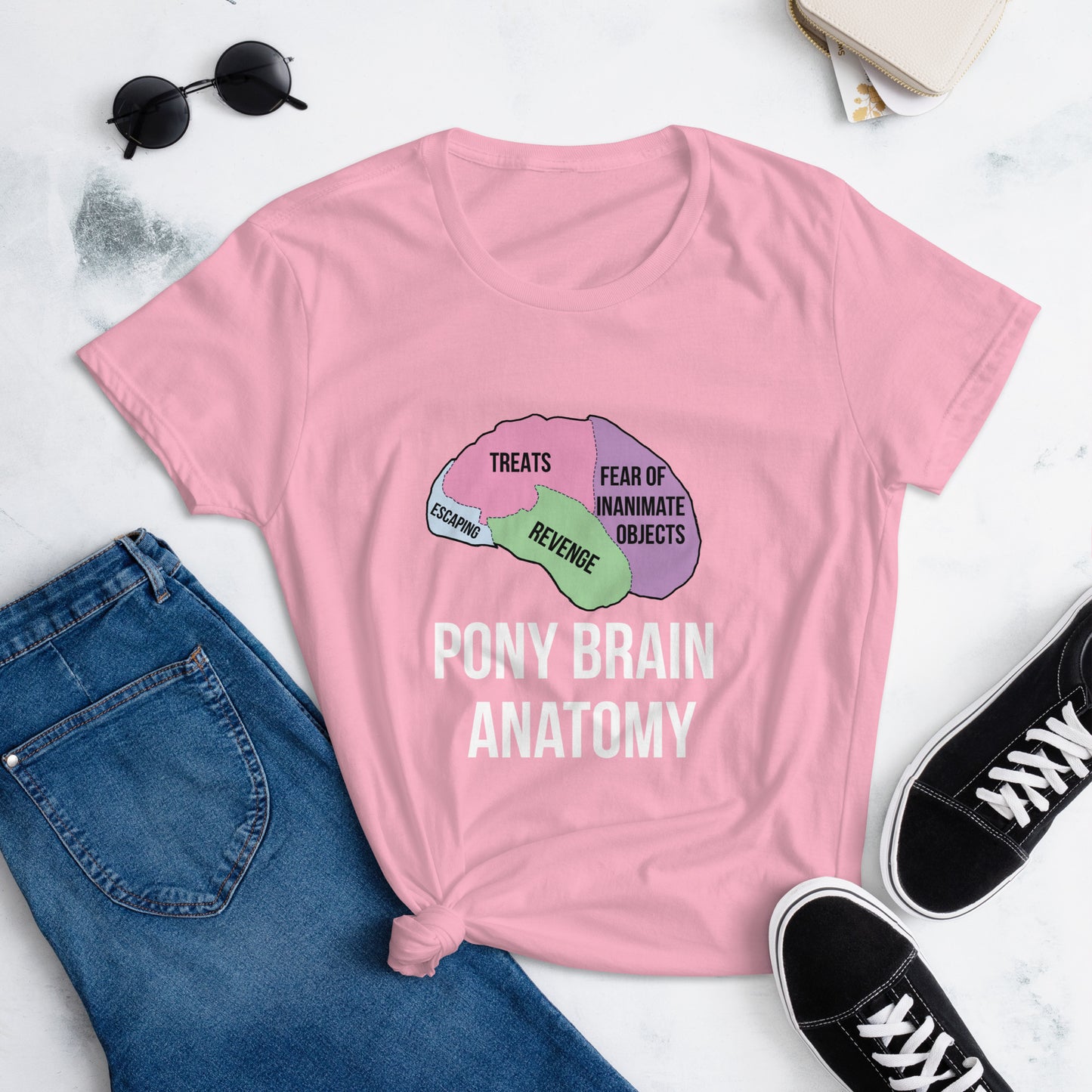 Pony Brain Anatomy Tee
