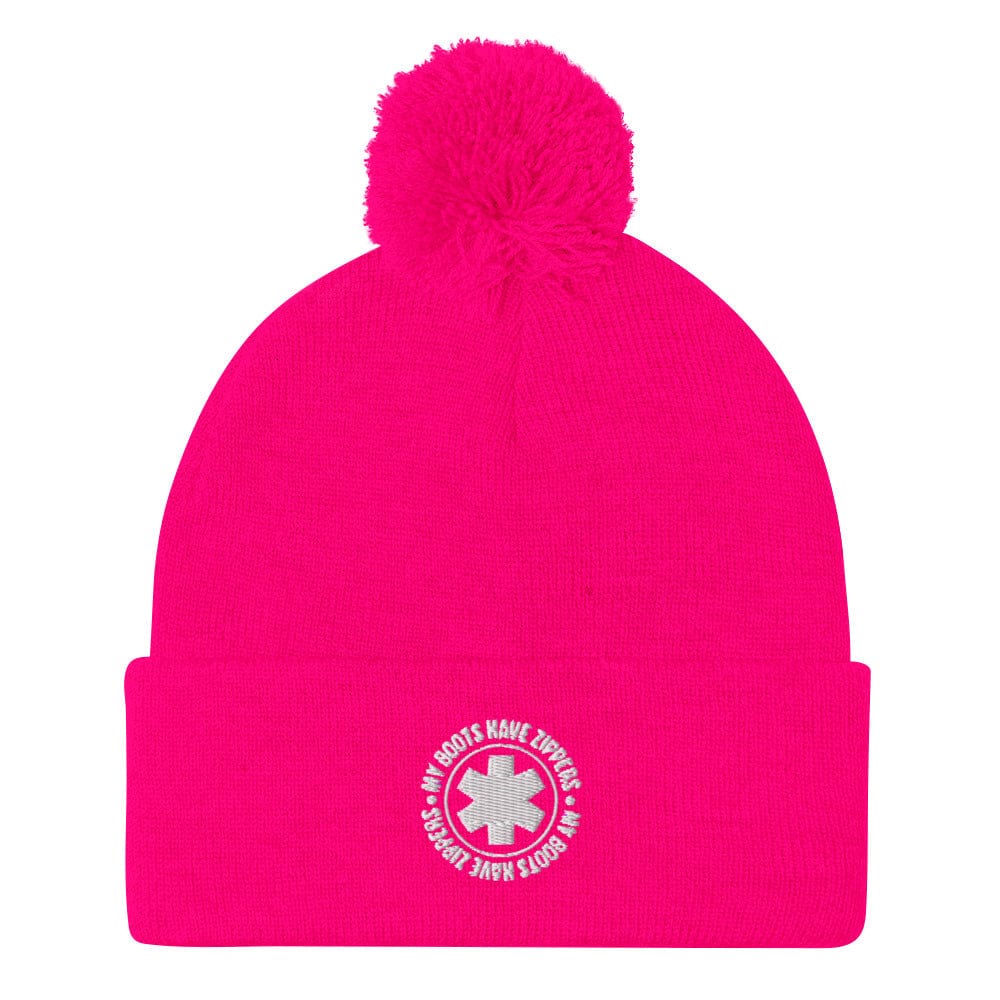 Save My Boots Pom-Pom Beanie