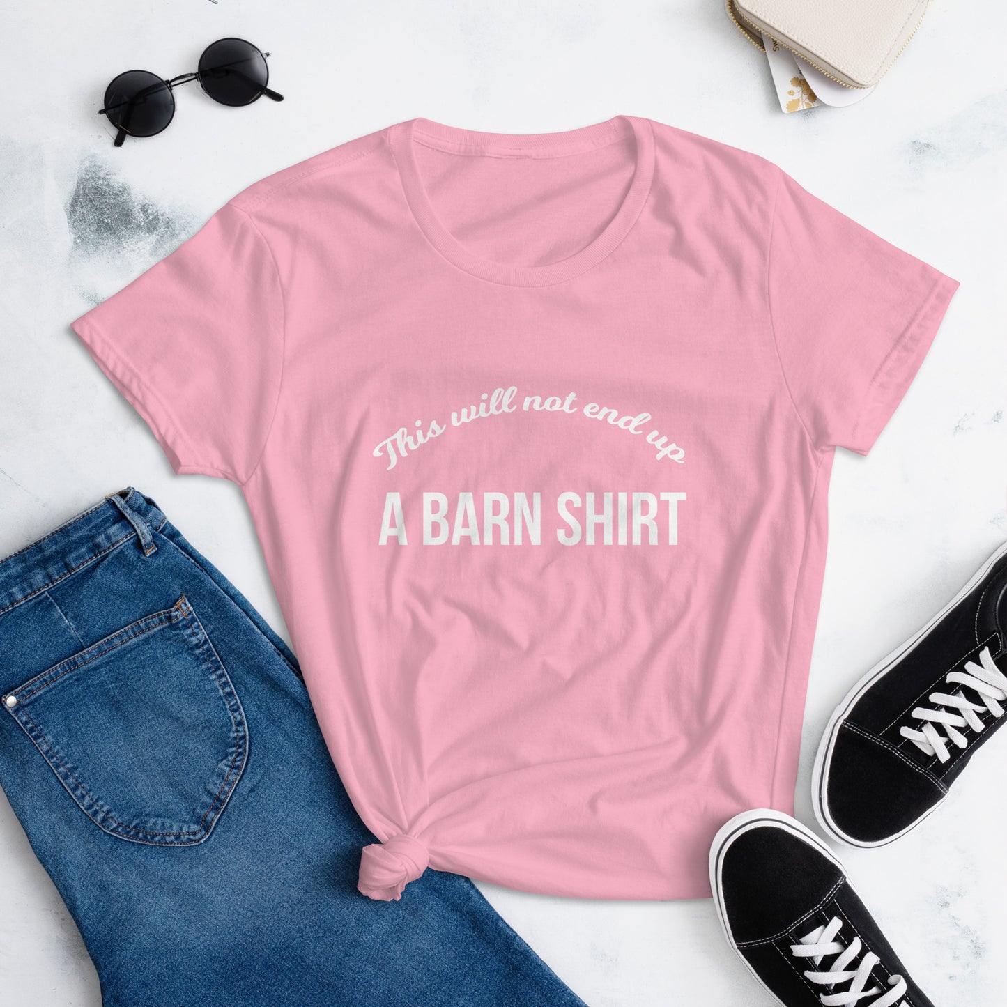 Will Not End Up A Barn Tee